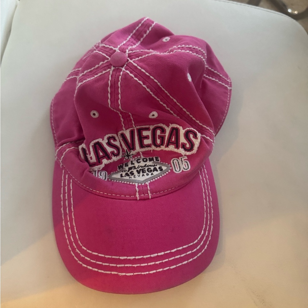 Pink Las Vegas Kids Cap